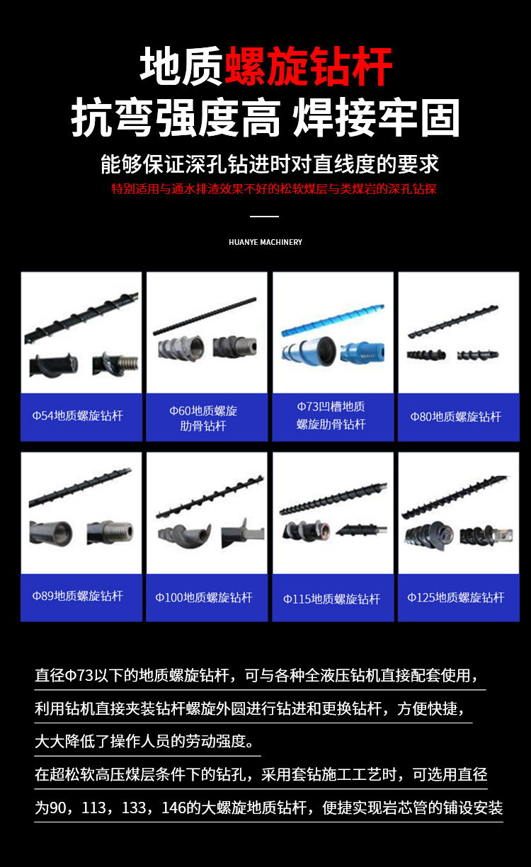 刻槽钻杆，桓业机械让您的钻探更顺畅(图1)