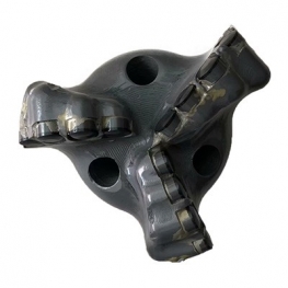 Three-wing arc Angle diamond bit 134